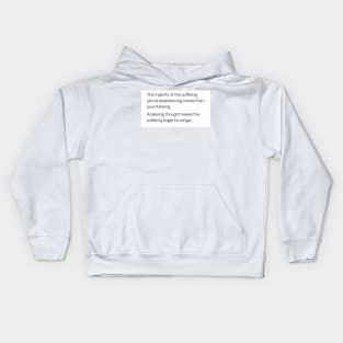 The majority of the suffering Kids Hoodie